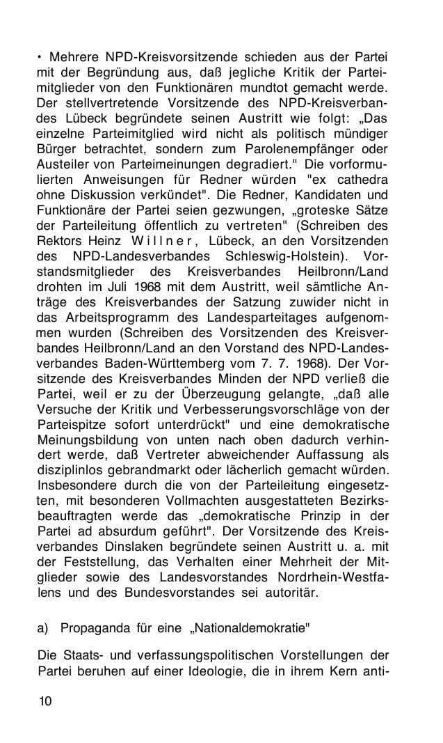 Seite 11 des Verfassungsschutzbericht 1968 Bund