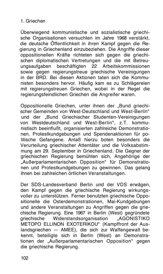 Seite 103 des Verfassungsschutzbericht 1968 Bund
