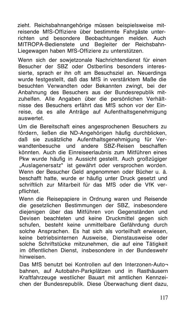 Seite 118 des Verfassungsschutzbericht 1968 Bund