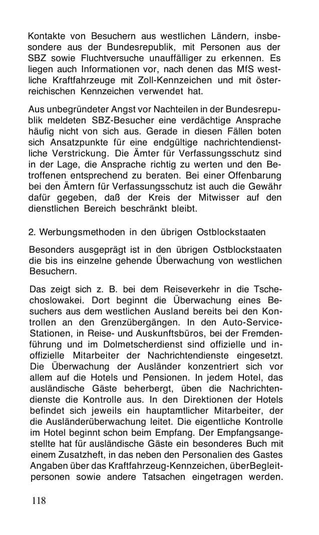 Seite 119 des Verfassungsschutzbericht 1968 Bund
