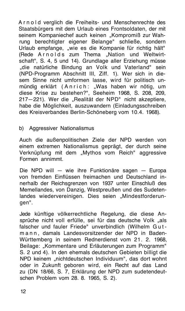 Seite 13 des Verfassungsschutzbericht 1968 Bund