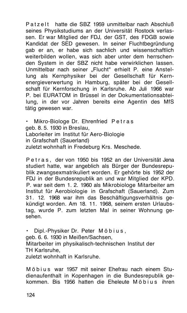 Seite 125 des Verfassungsschutzbericht 1968 Bund