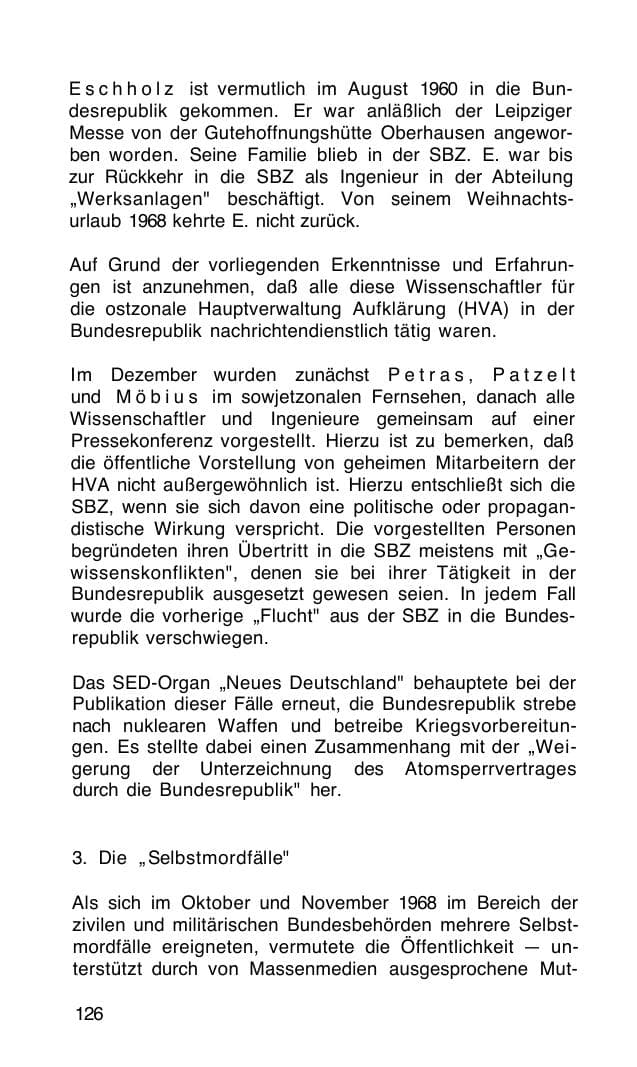 Seite 127 des Verfassungsschutzbericht 1968 Bund