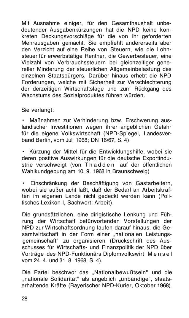 Seite 29 des Verfassungsschutzbericht 1968 Bund