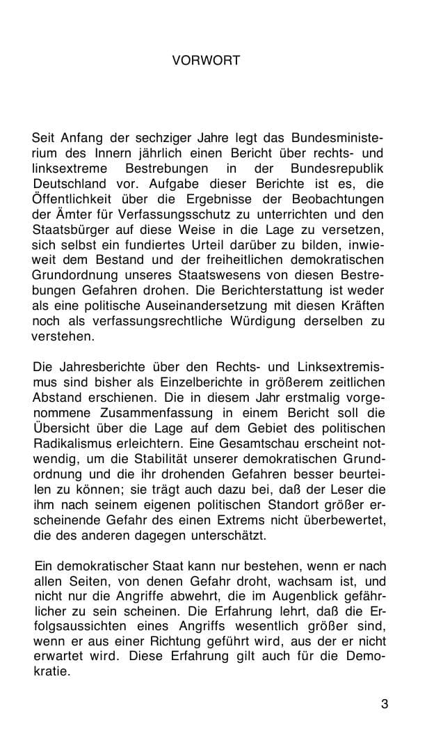 Seite 4 des Verfassungsschutzbericht 1968 Bund