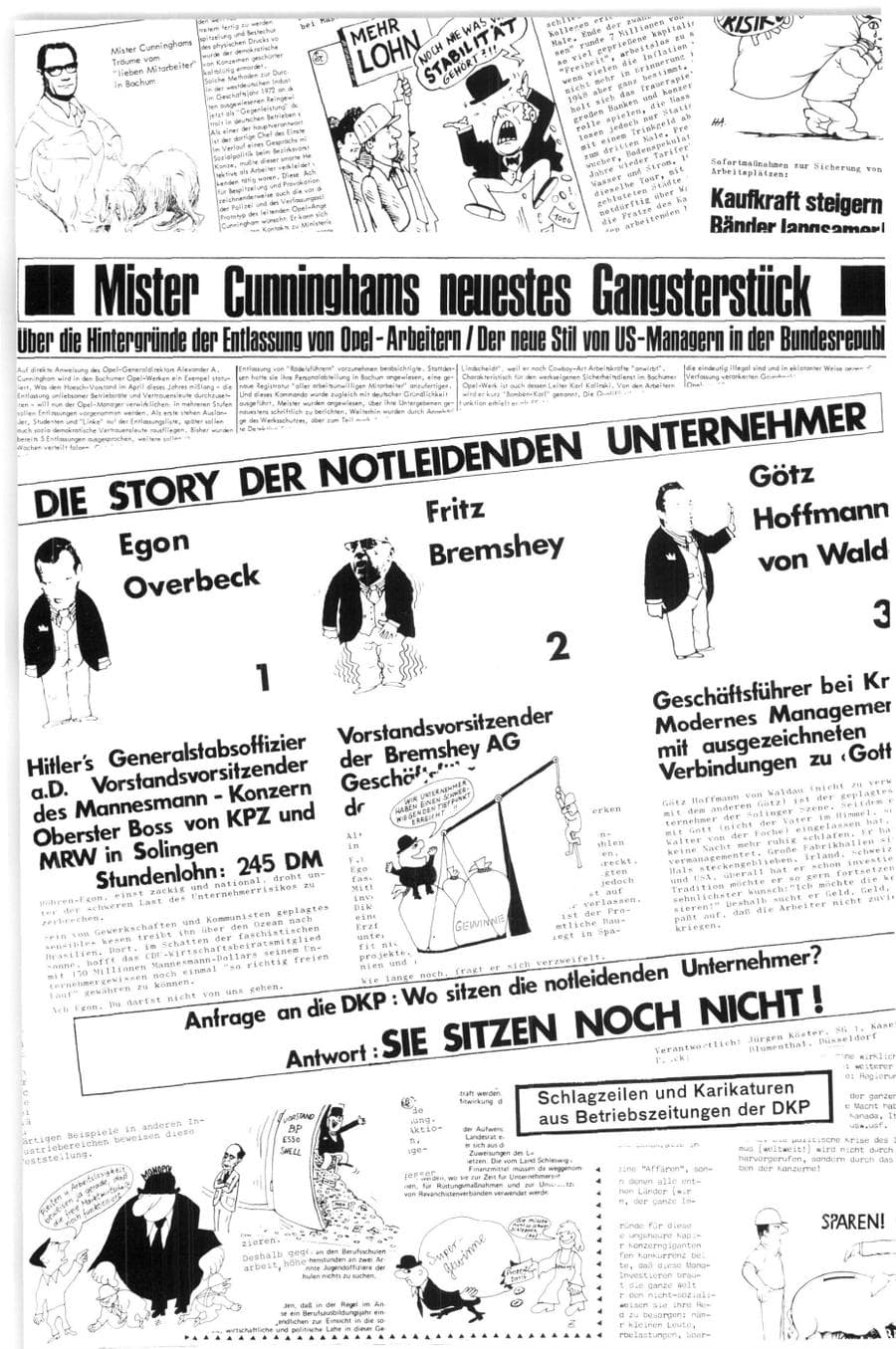 Seite 64 des Verfassungsschutzbericht 1974 Bund
