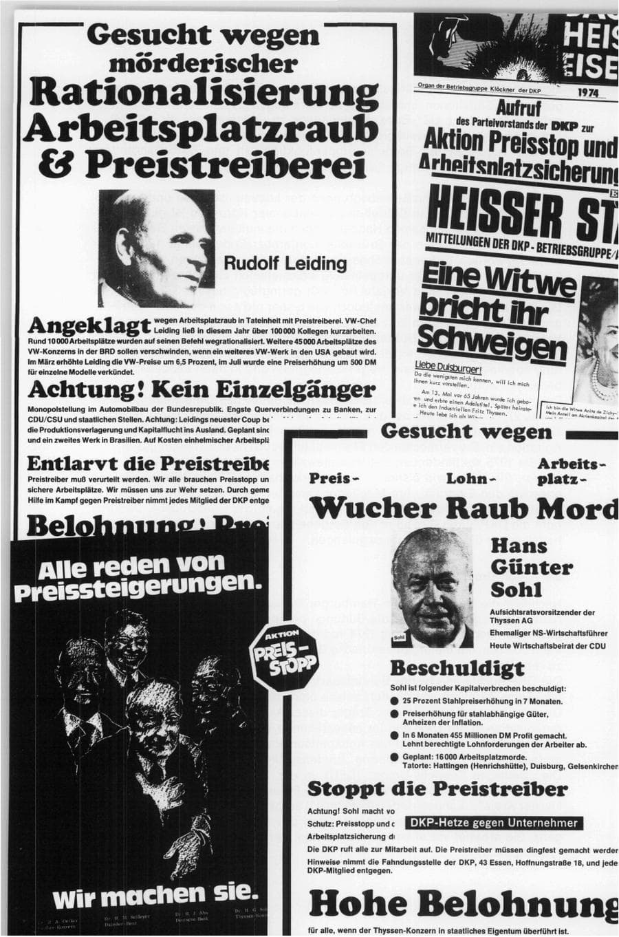 Seite 66 des Verfassungsschutzbericht 1974 Bund