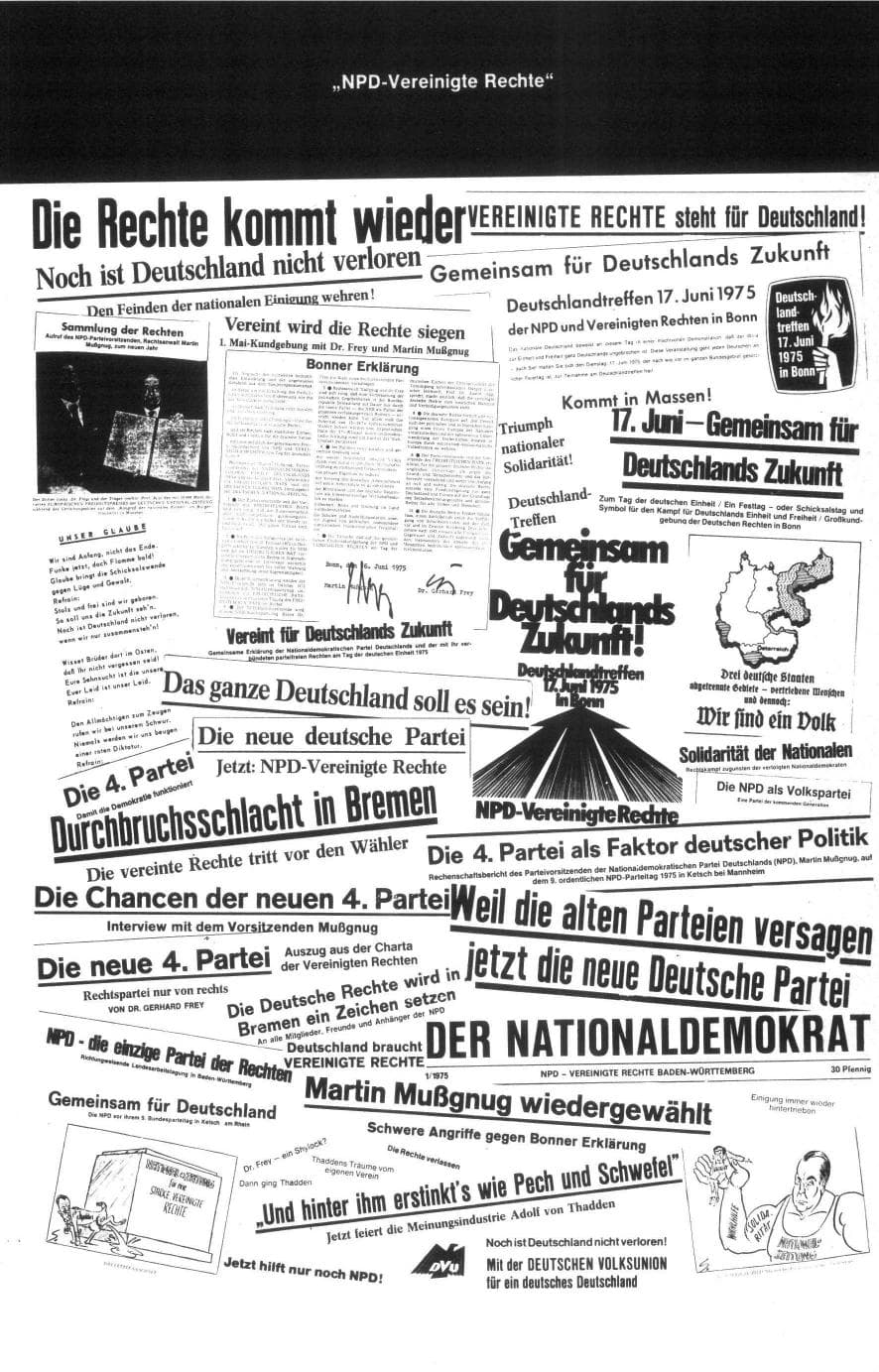 Seite 21 des Verfassungsschutzbericht 1975 Bund
