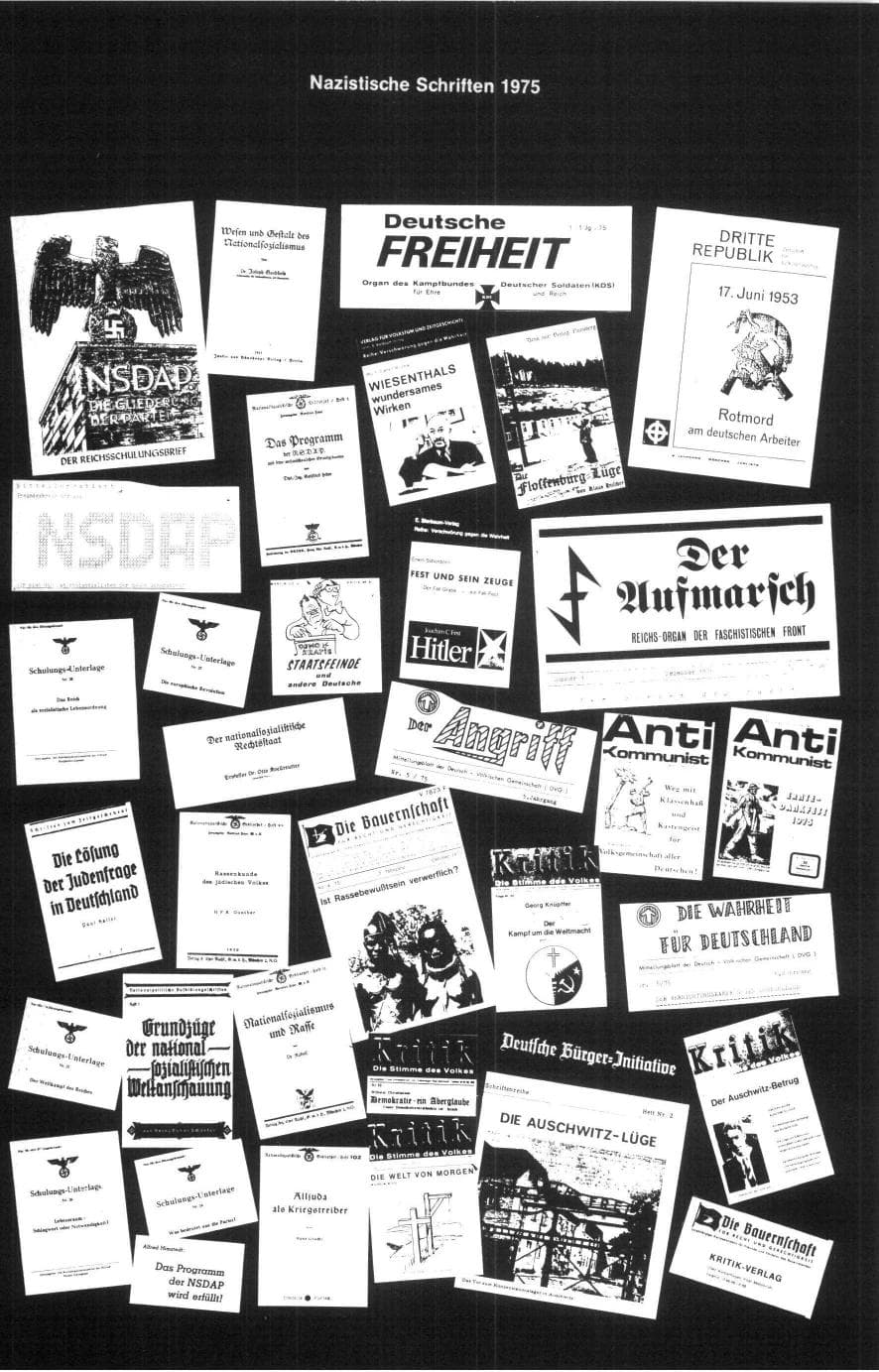 Seite 30 des Verfassungsschutzbericht 1975 Bund
