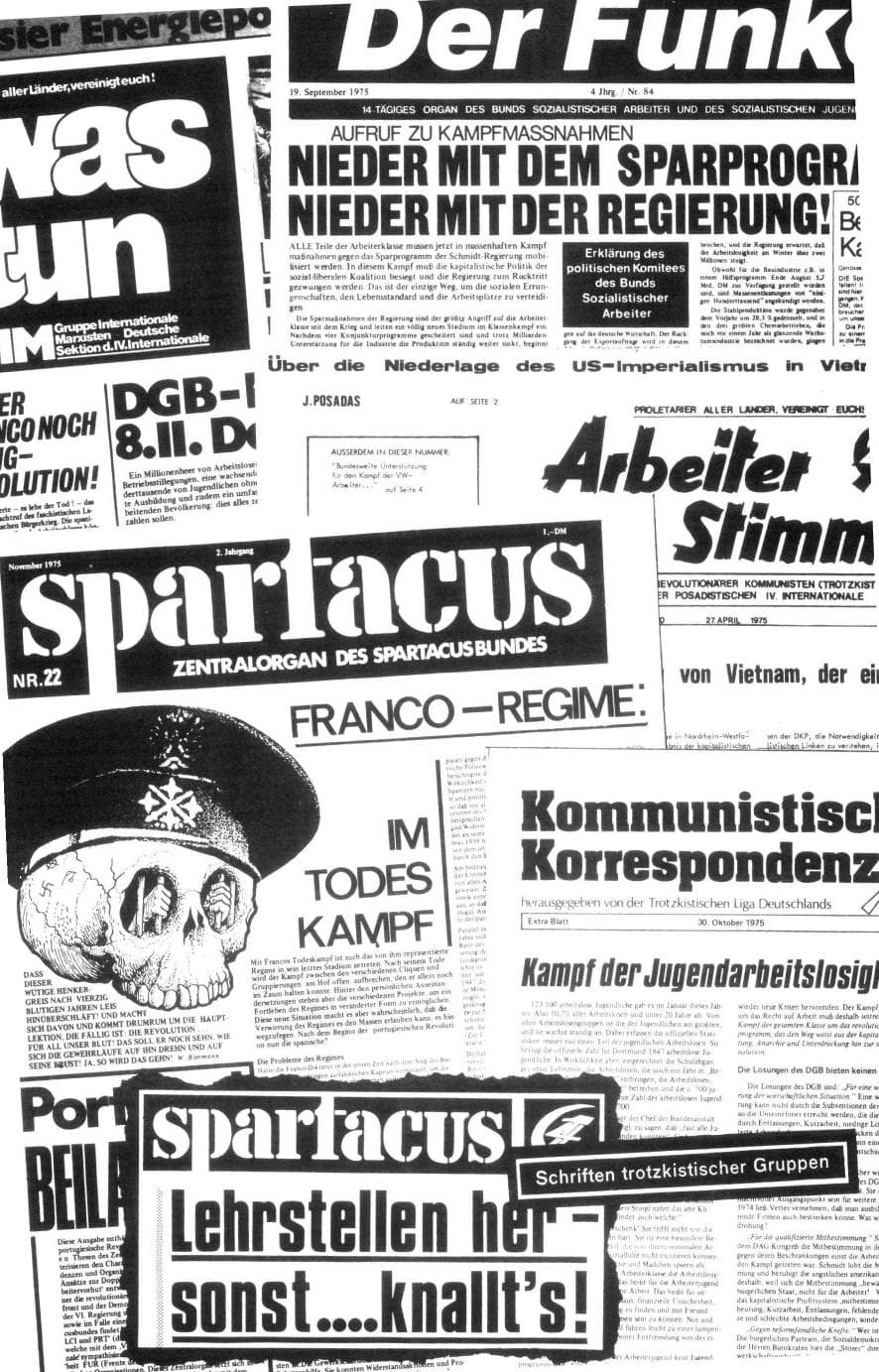 Seite 91 des Verfassungsschutzbericht 1975 Bund