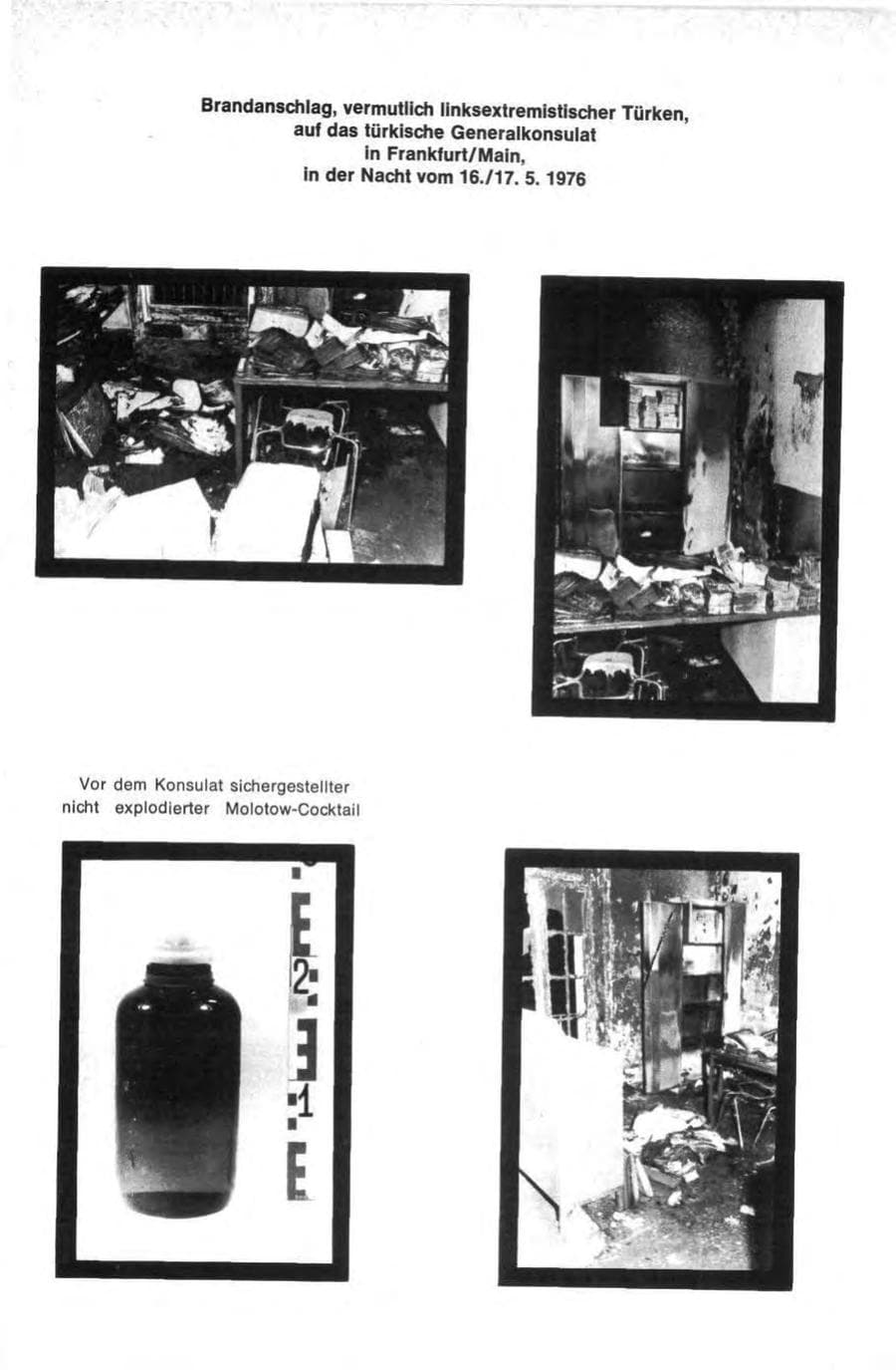 Seite 154 des Verfassungsschutzbericht 1976 Bund