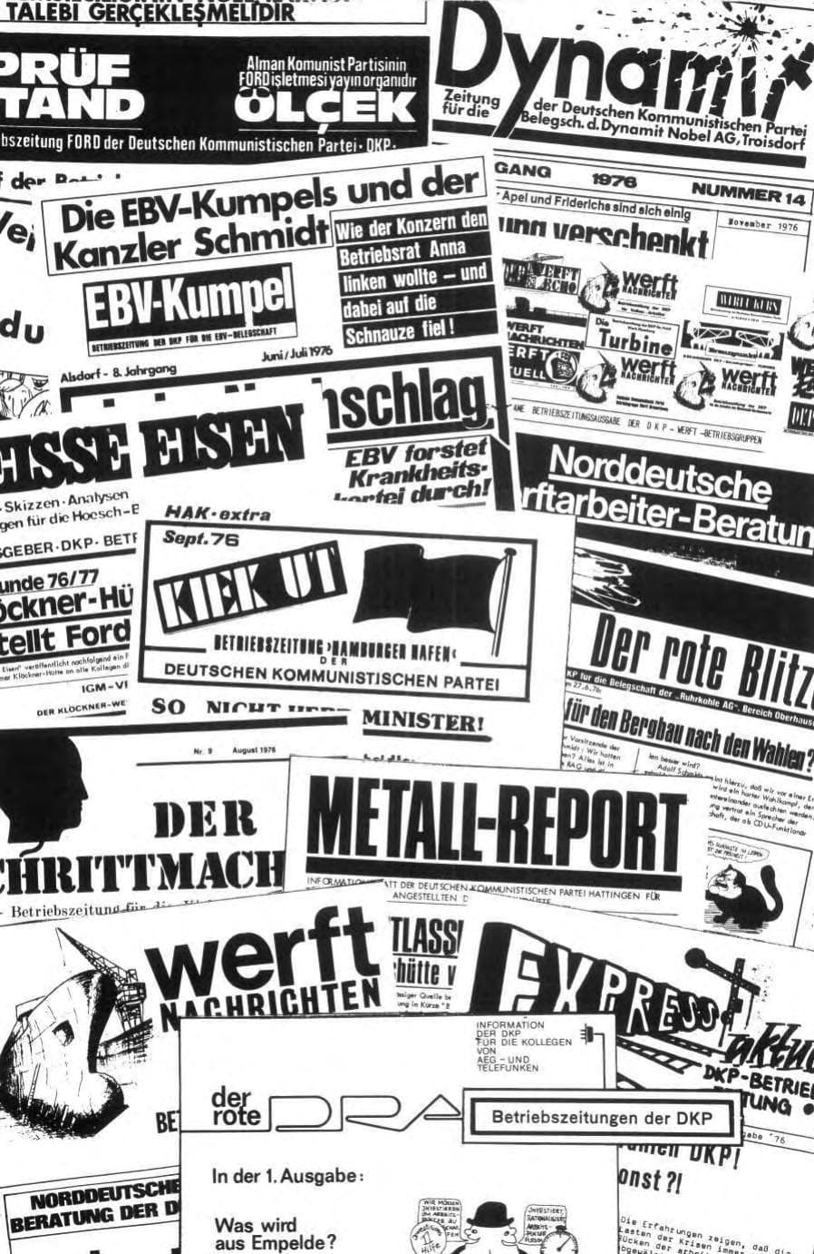 Seite 82 des Verfassungsschutzbericht 1976 Bund