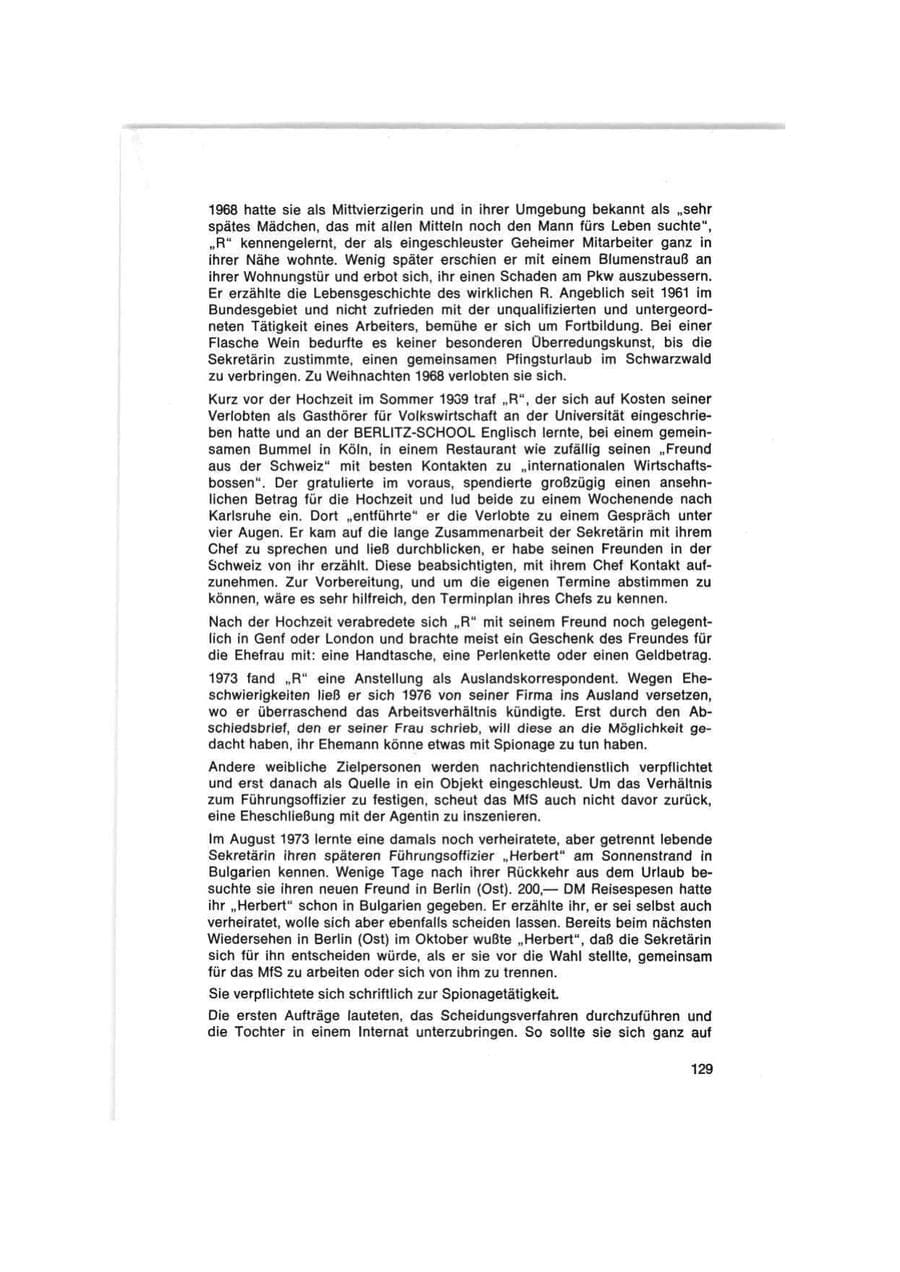 Seite 129 des Verfassungsschutzbericht 1977 Bund