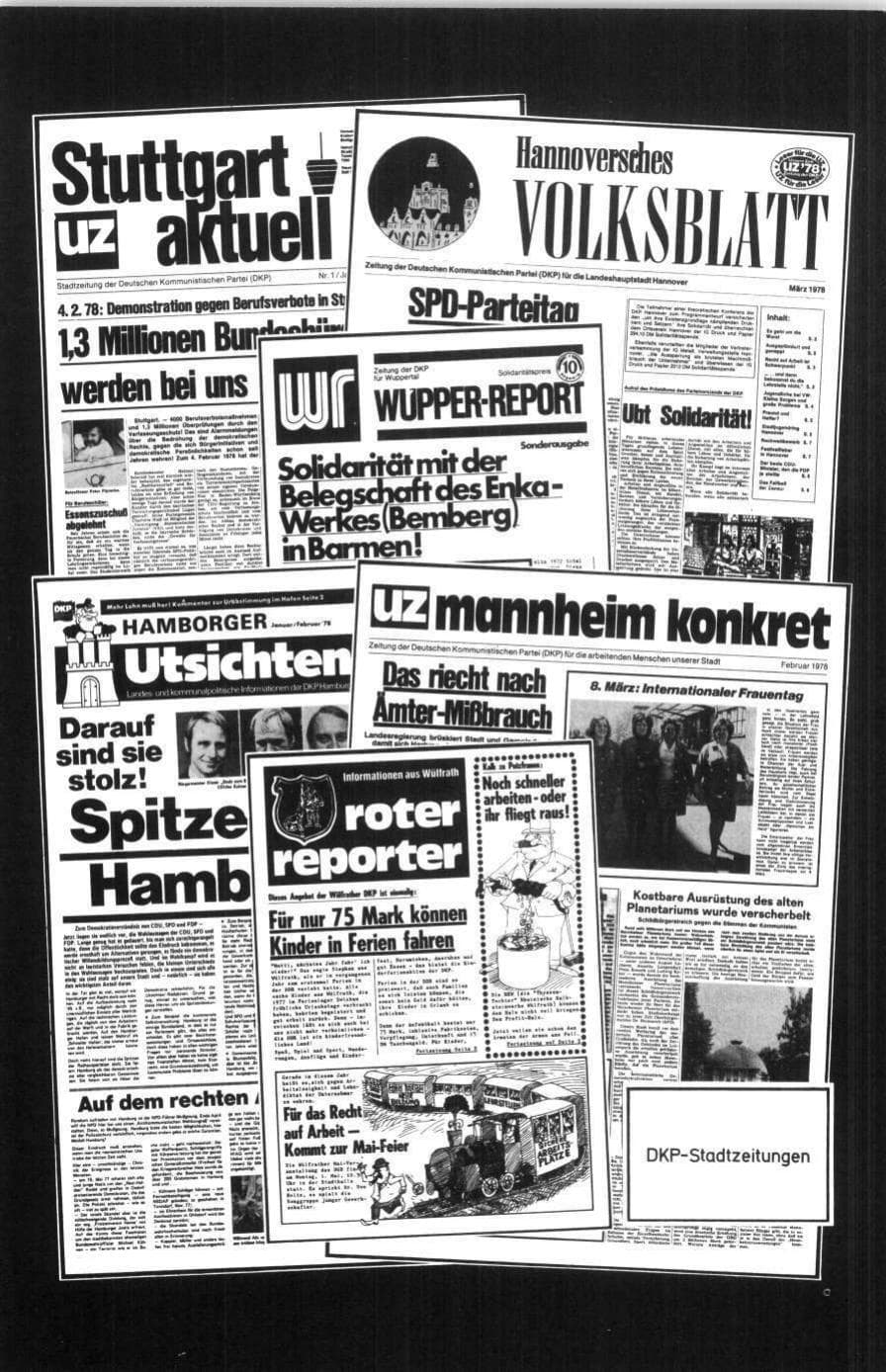 Seite 74 des Verfassungsschutzbericht 1978 Bund