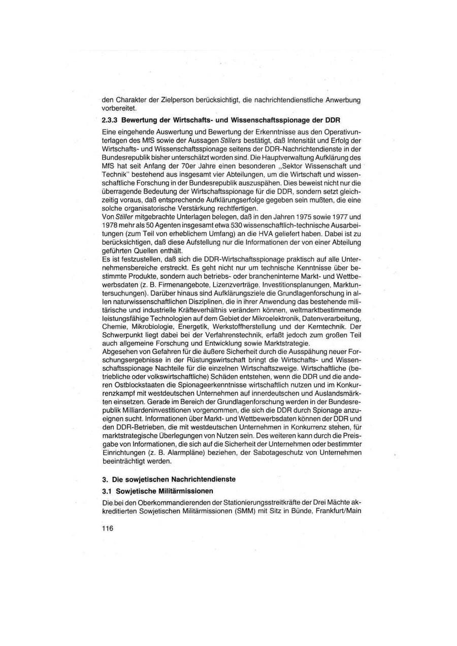 Seite 116 des Verfassungsschutzbericht 1979 Bund