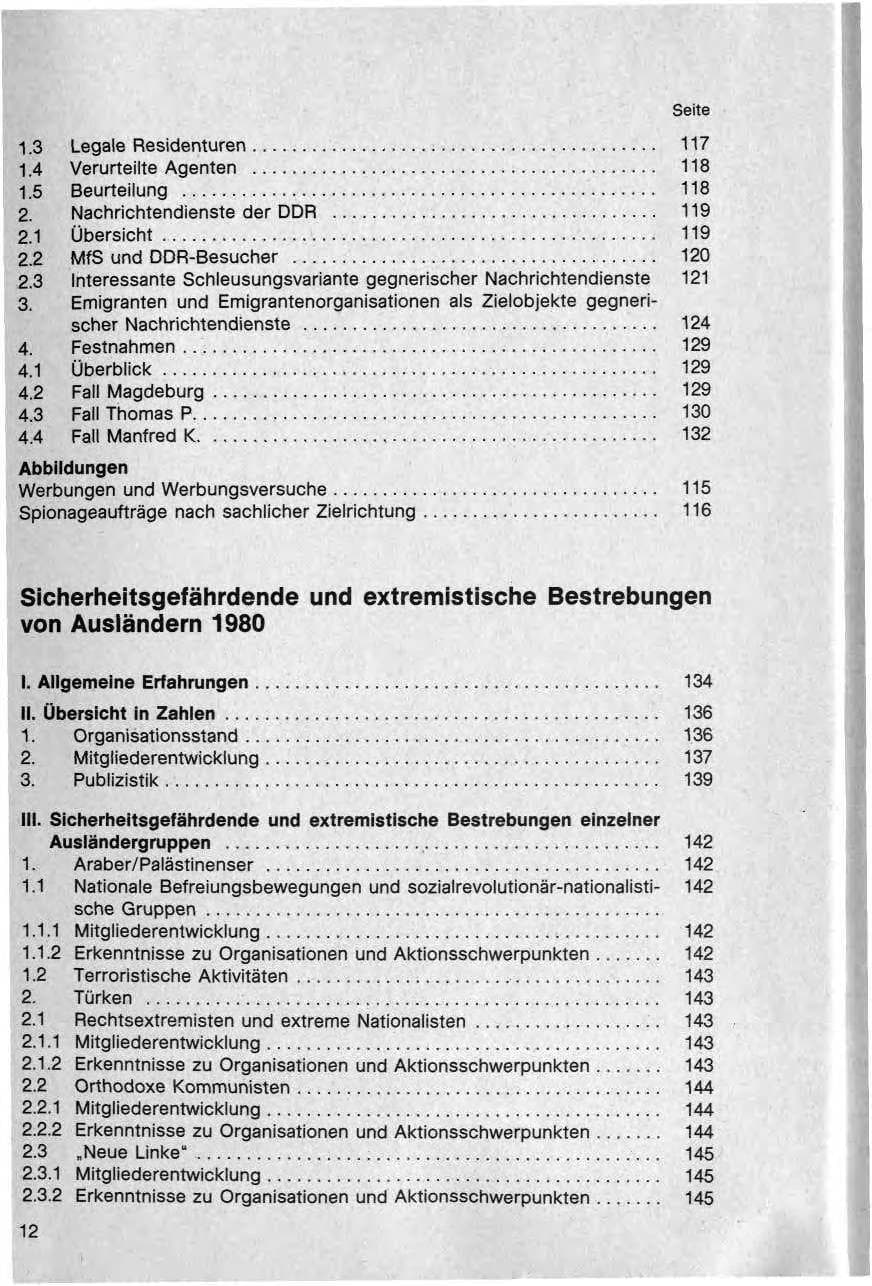 Seite 13 des Verfassungsschutzbericht 1980 Bund