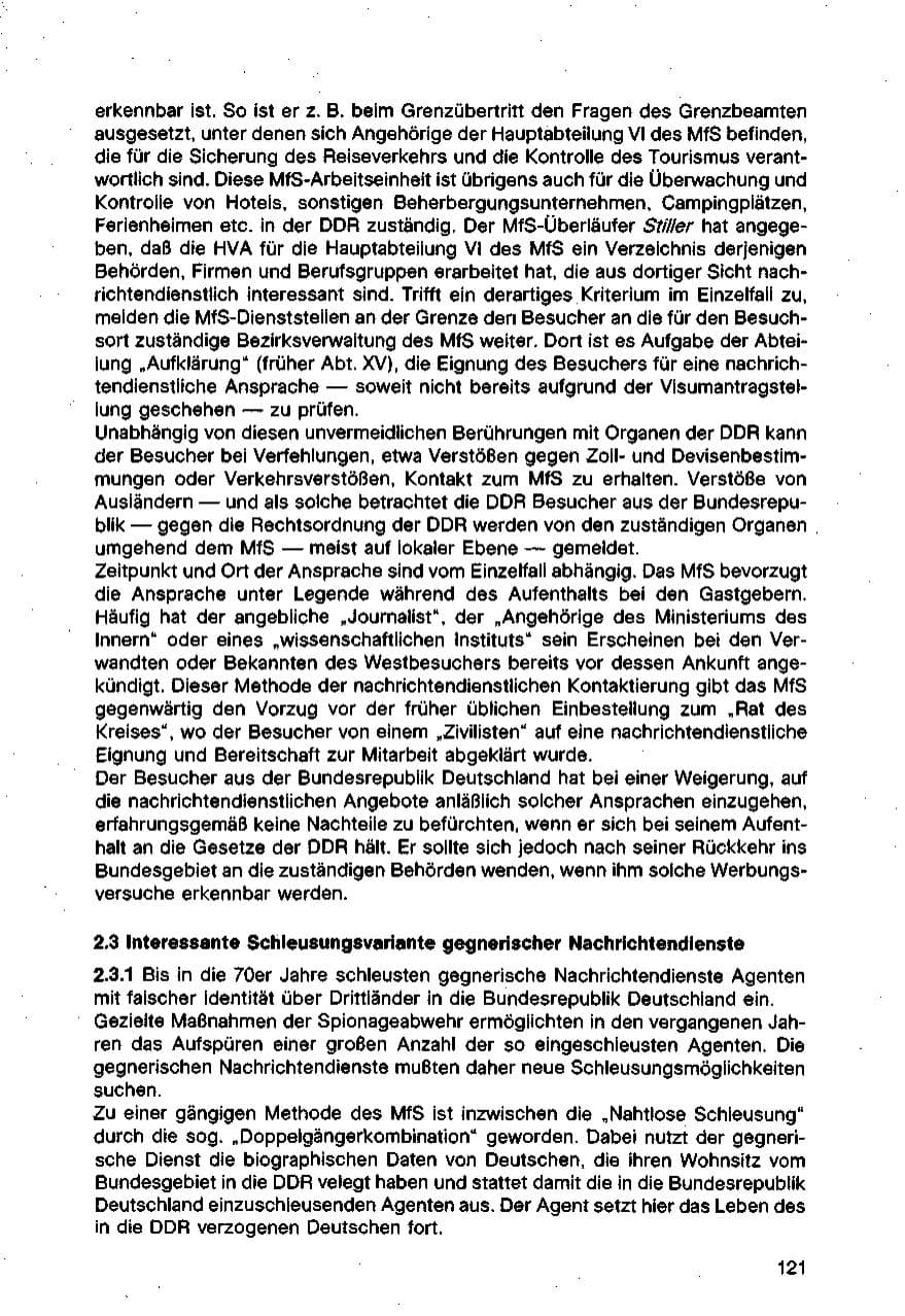 Seite 122 des Verfassungsschutzbericht 1980 Bund