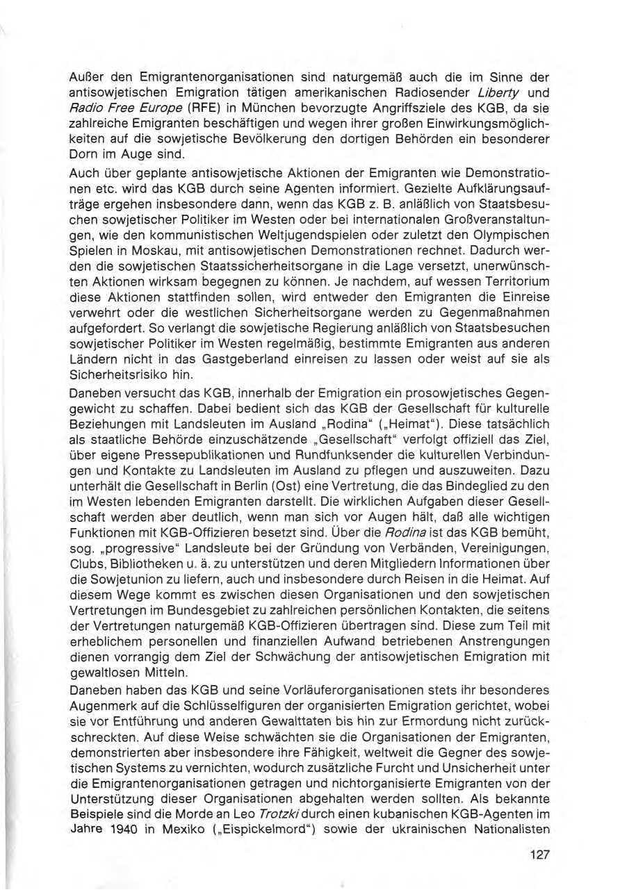 Seite 128 des Verfassungsschutzbericht 1980 Bund