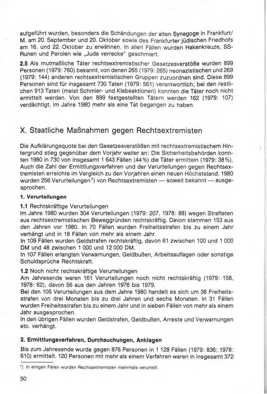 Seite 51 des Verfassungsschutzbericht 1980 Bund
