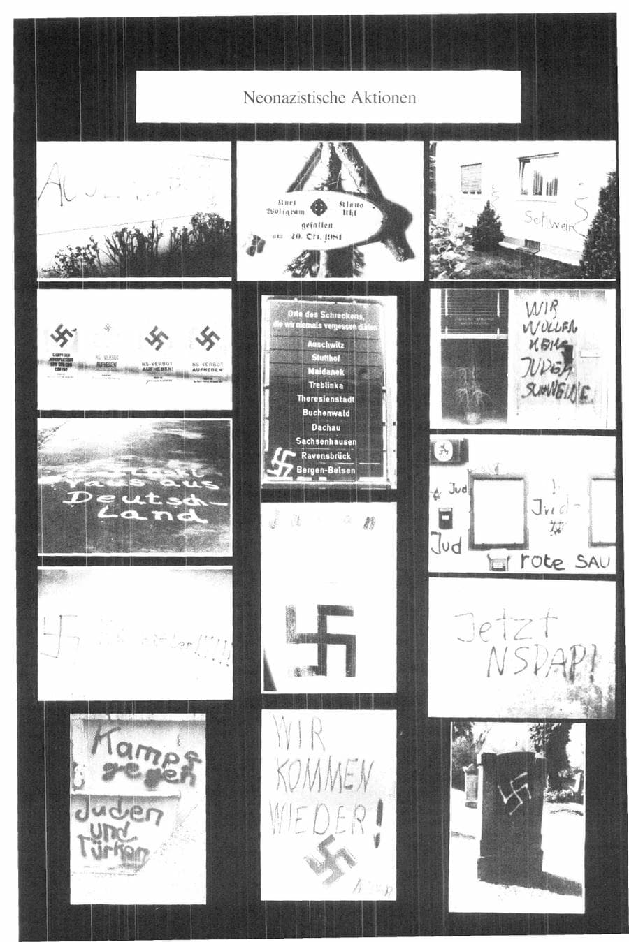 Seite 154 des Verfassungsschutzbericht 1982 Bund