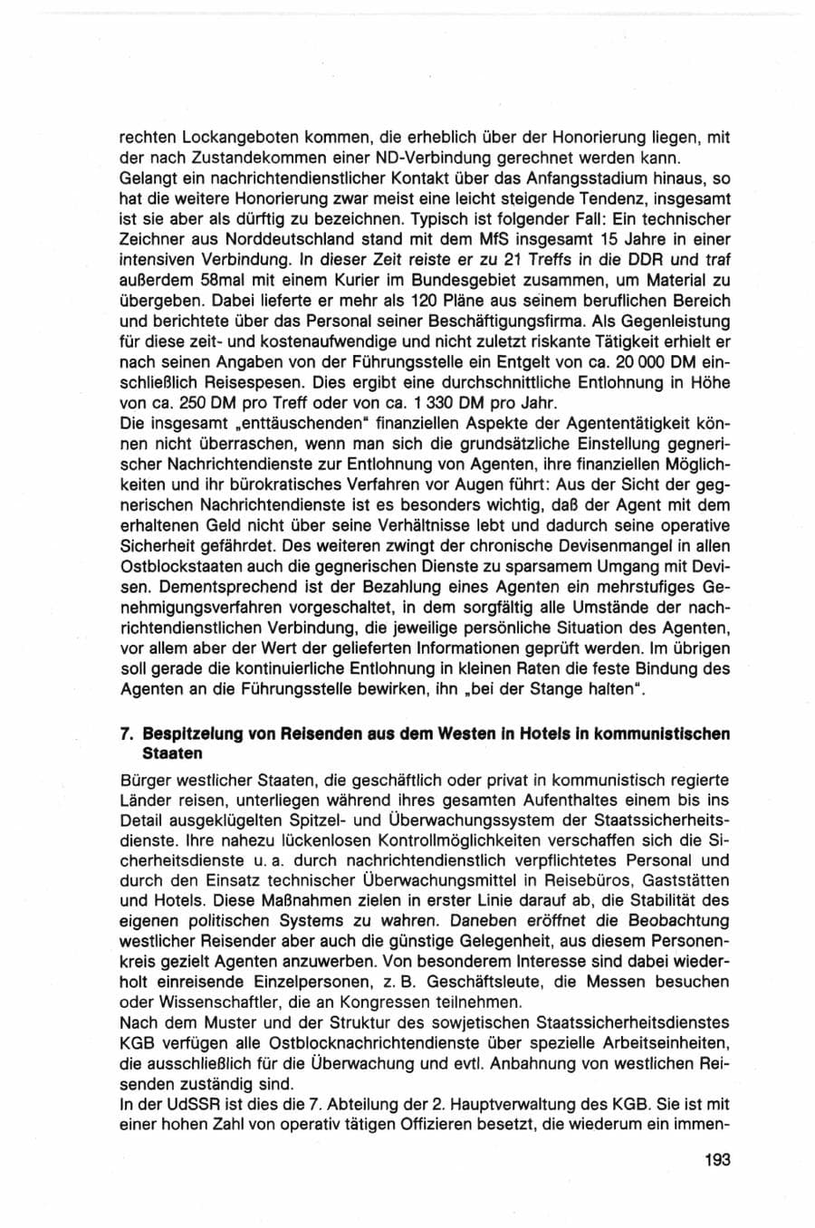 Seite 193 des Verfassungsschutzbericht 1982 Bund