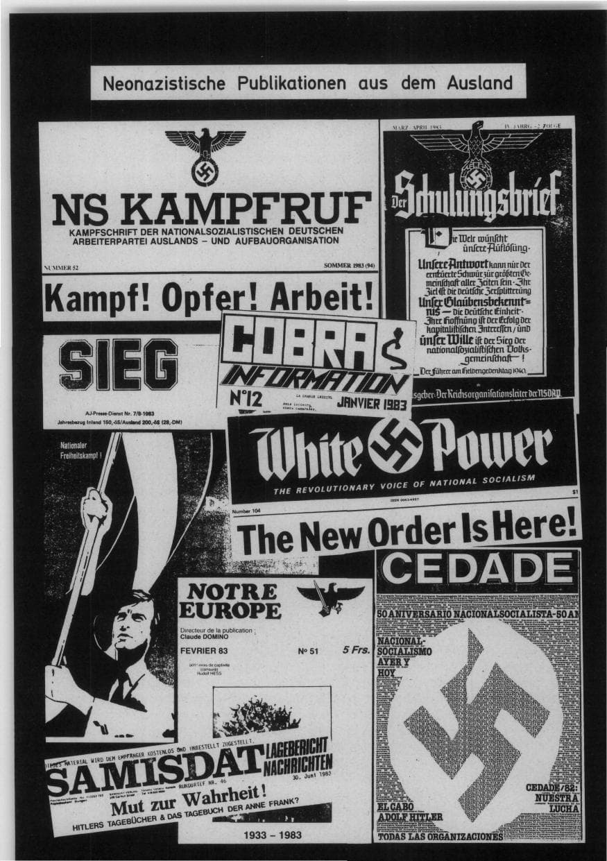 Seite 150 des Verfassungsschutzbericht 1983 Bund