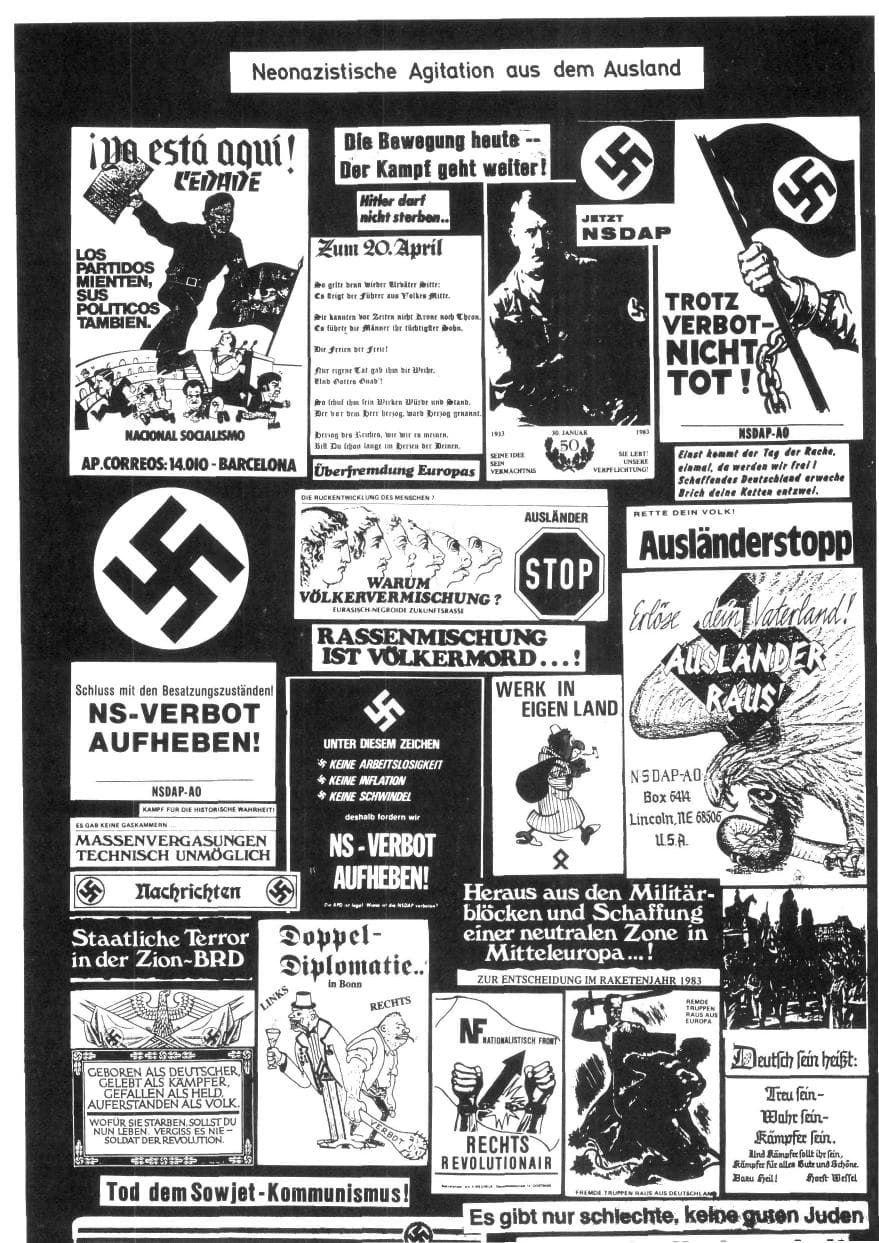Seite 152 des Verfassungsschutzbericht 1983 Bund