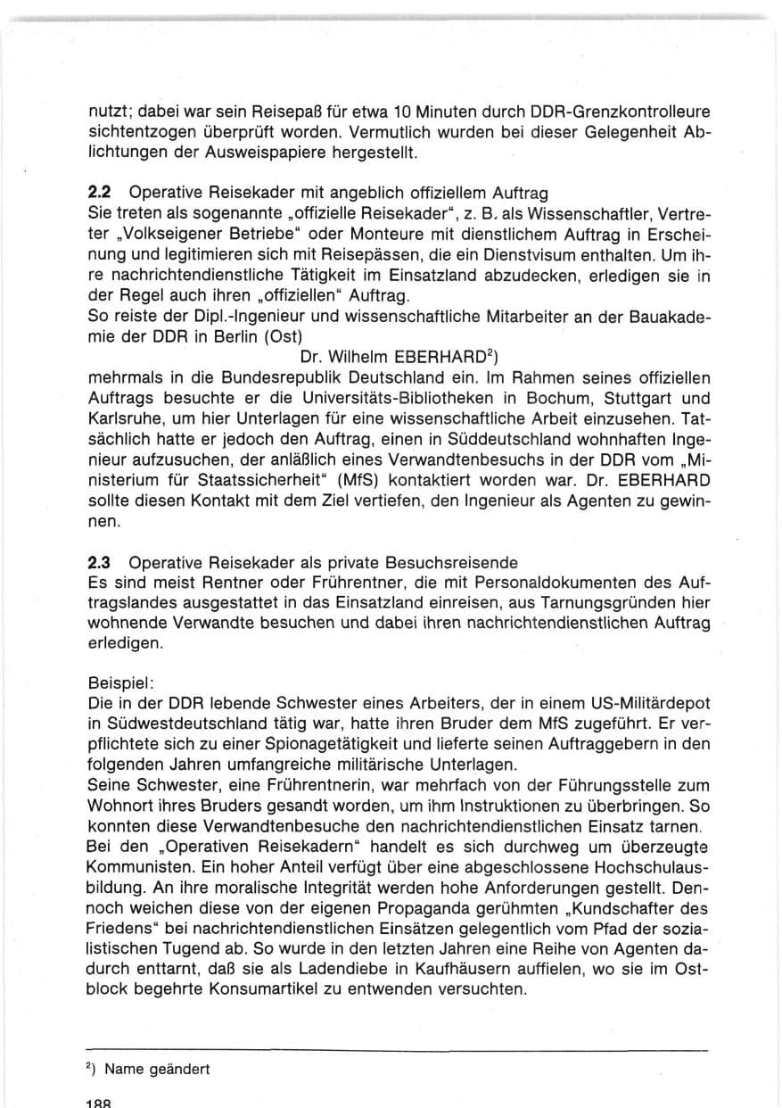 Seite 191 des Verfassungsschutzbericht 1983 Bund