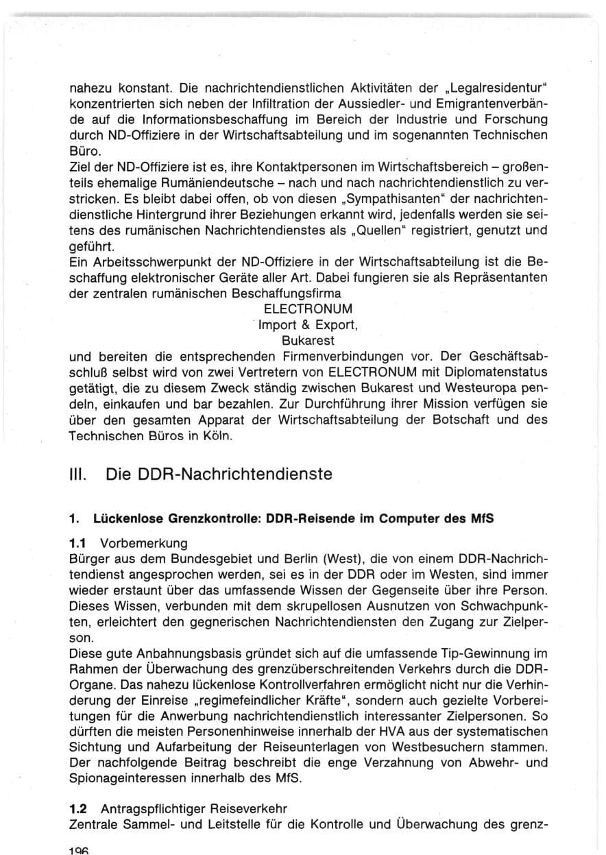 Seite 199 des Verfassungsschutzbericht 1983 Bund
