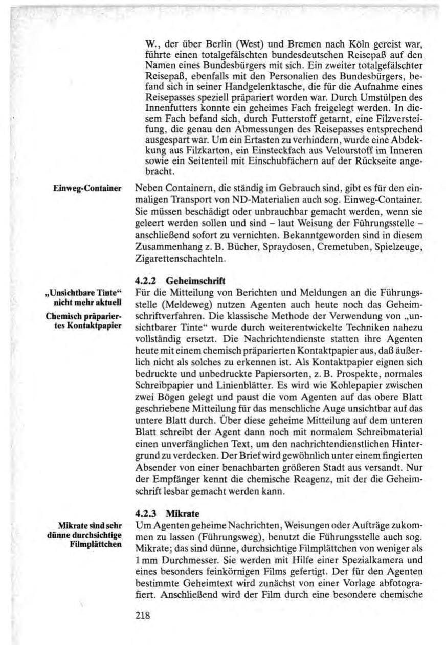 Seite 216 des Verfassungsschutzbericht 1984 Bund