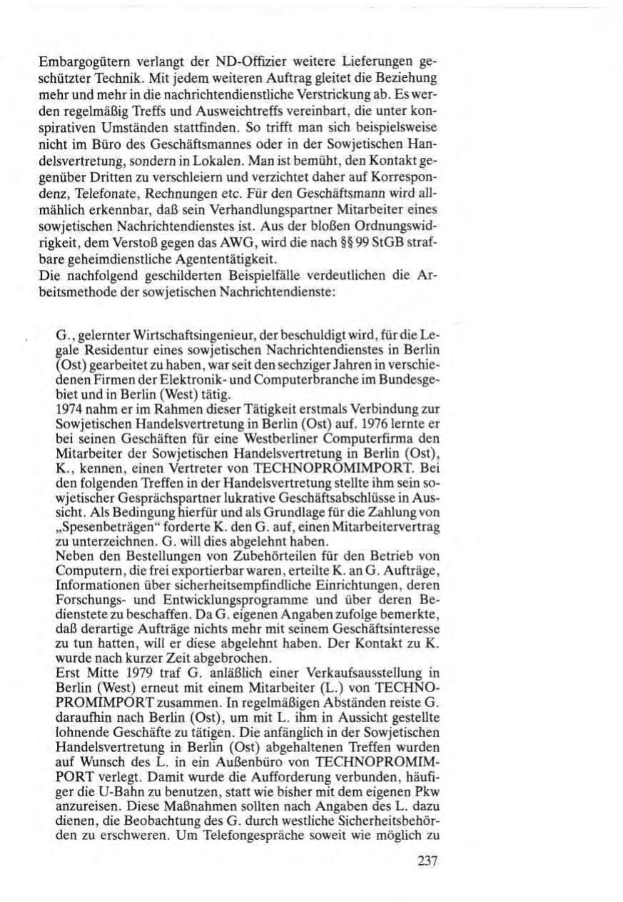 Seite 235 des Verfassungsschutzbericht 1984 Bund