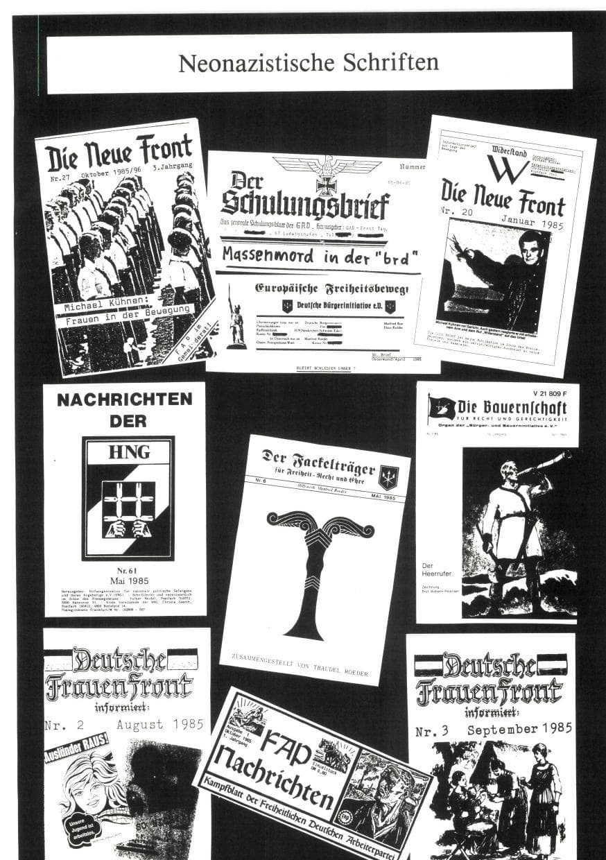Seite 159 des Verfassungsschutzbericht 1985 Bund