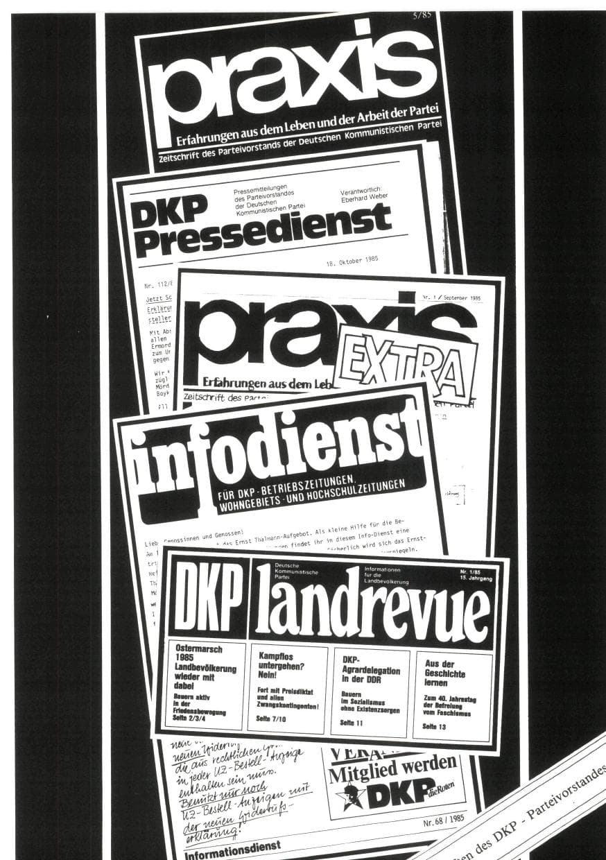 Seite 41 des Verfassungsschutzbericht 1985 Bund