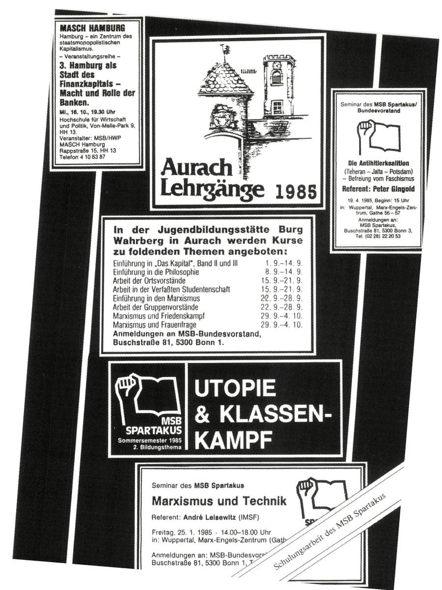 Seite 47 des Verfassungsschutzbericht 1985 Bund