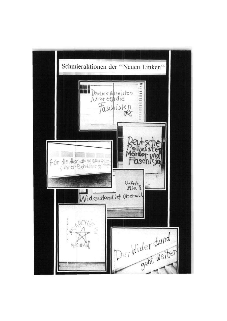 Seite 122 des Verfassungsschutzbericht 1986 Bund