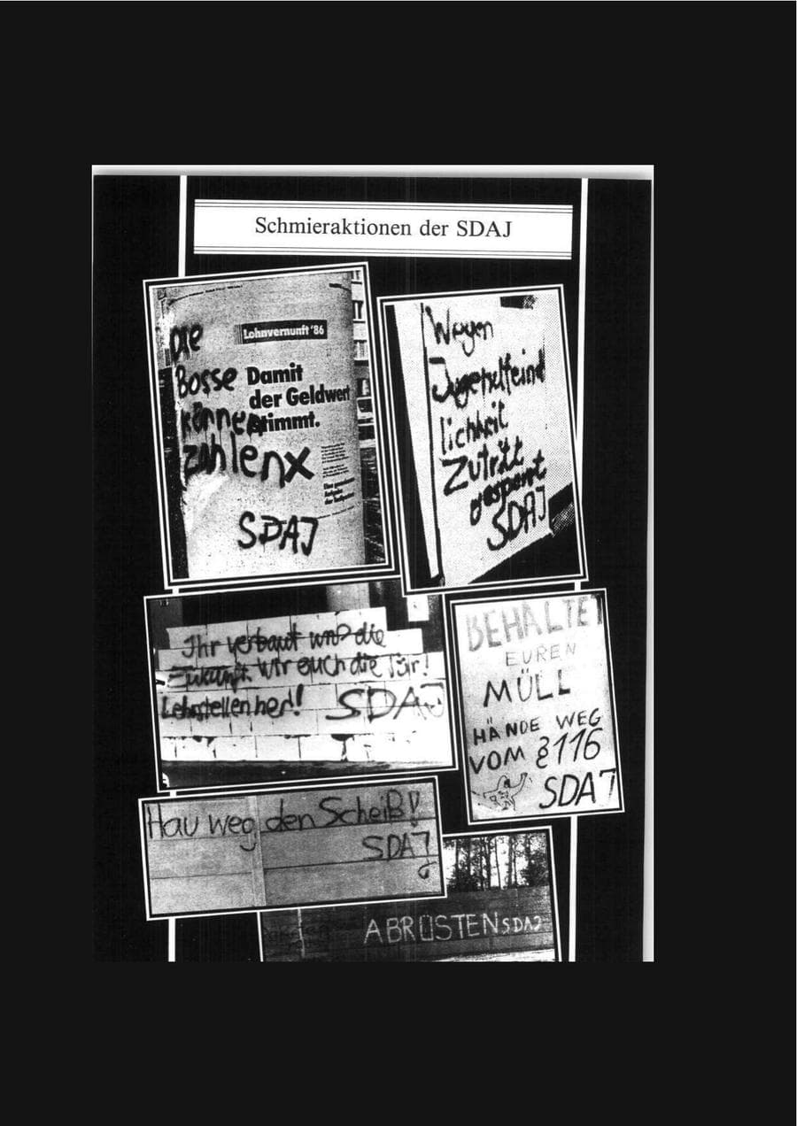 Seite 52 des Verfassungsschutzbericht 1986 Bund