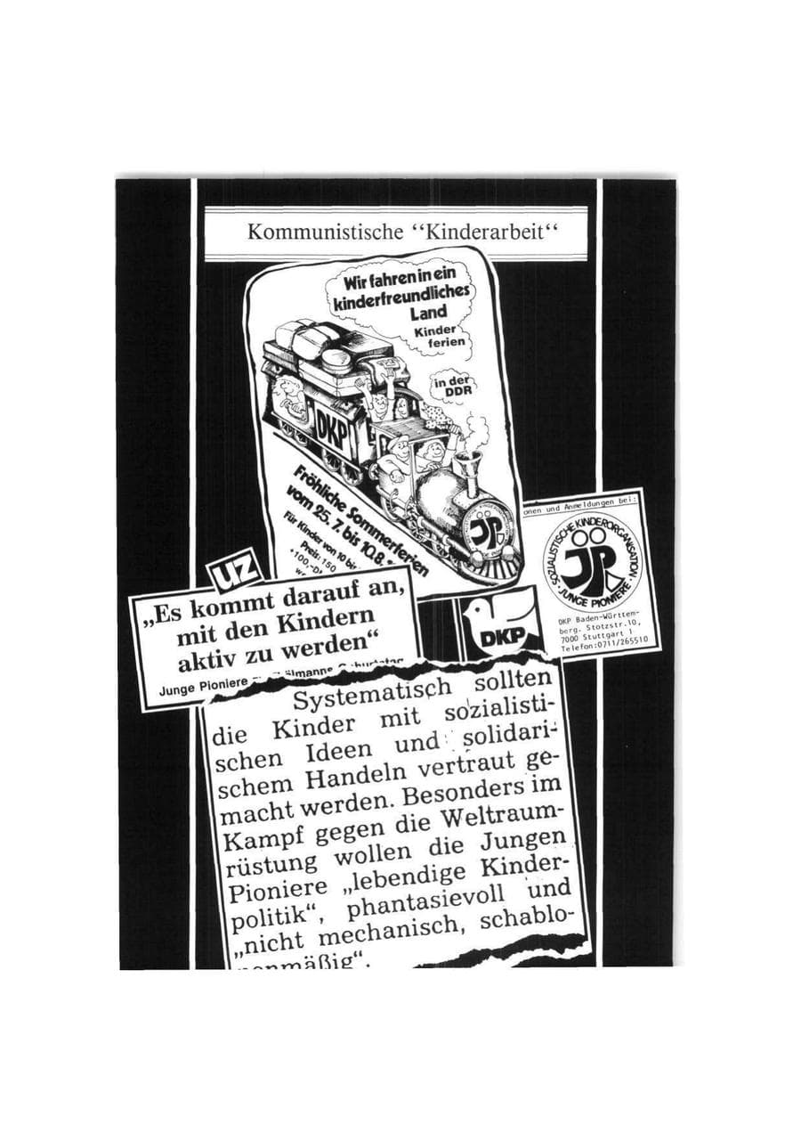 Seite 86 des Verfassungsschutzbericht 1986 Bund
