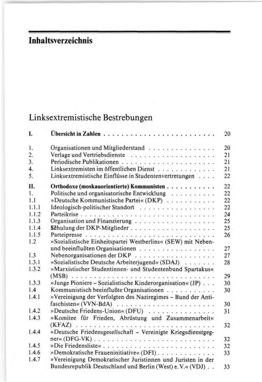 Seite 11 des Verfassungsschutzbericht 1987 Bund