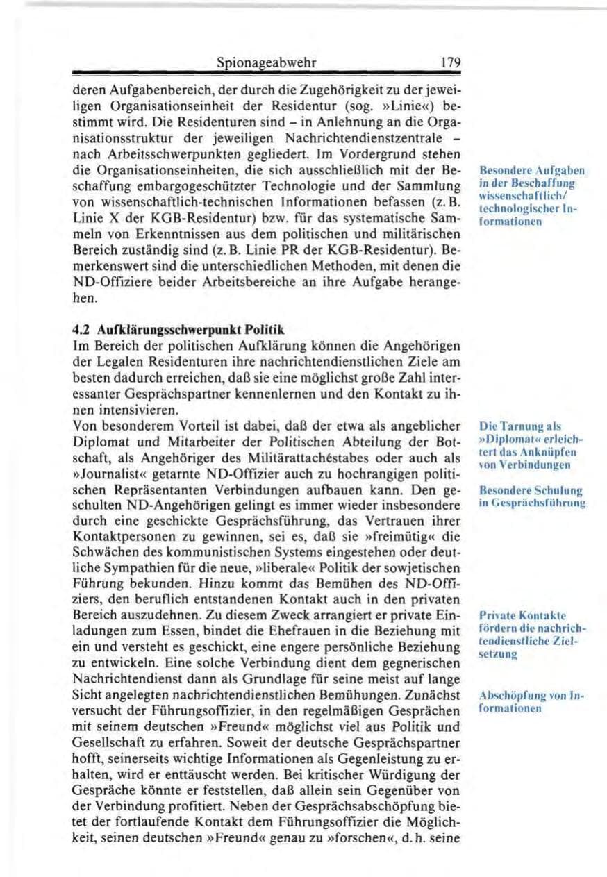 Seite 179 des Verfassungsschutzbericht 1987 Bund