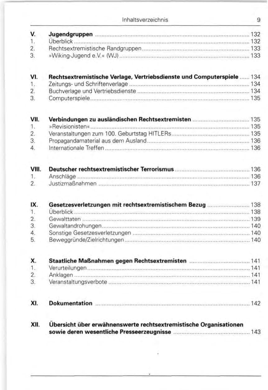 Seite 11 des Verfassungsschutzbericht 1989 Bund