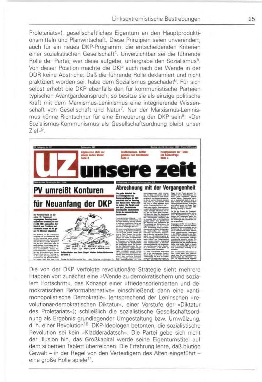 Seite 27 des Verfassungsschutzbericht 1989 Bund