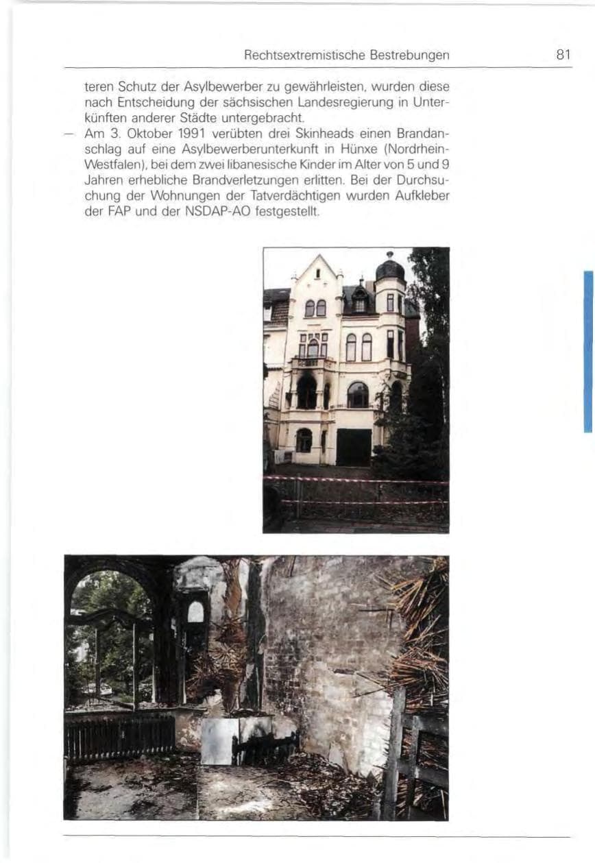 Seite 81 des Verfassungsschutzbericht 1991 Bund