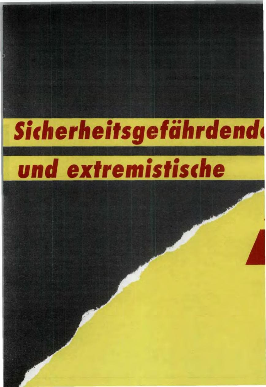 Seite 138 des Verfassungsschutzbericht 1992 Bund