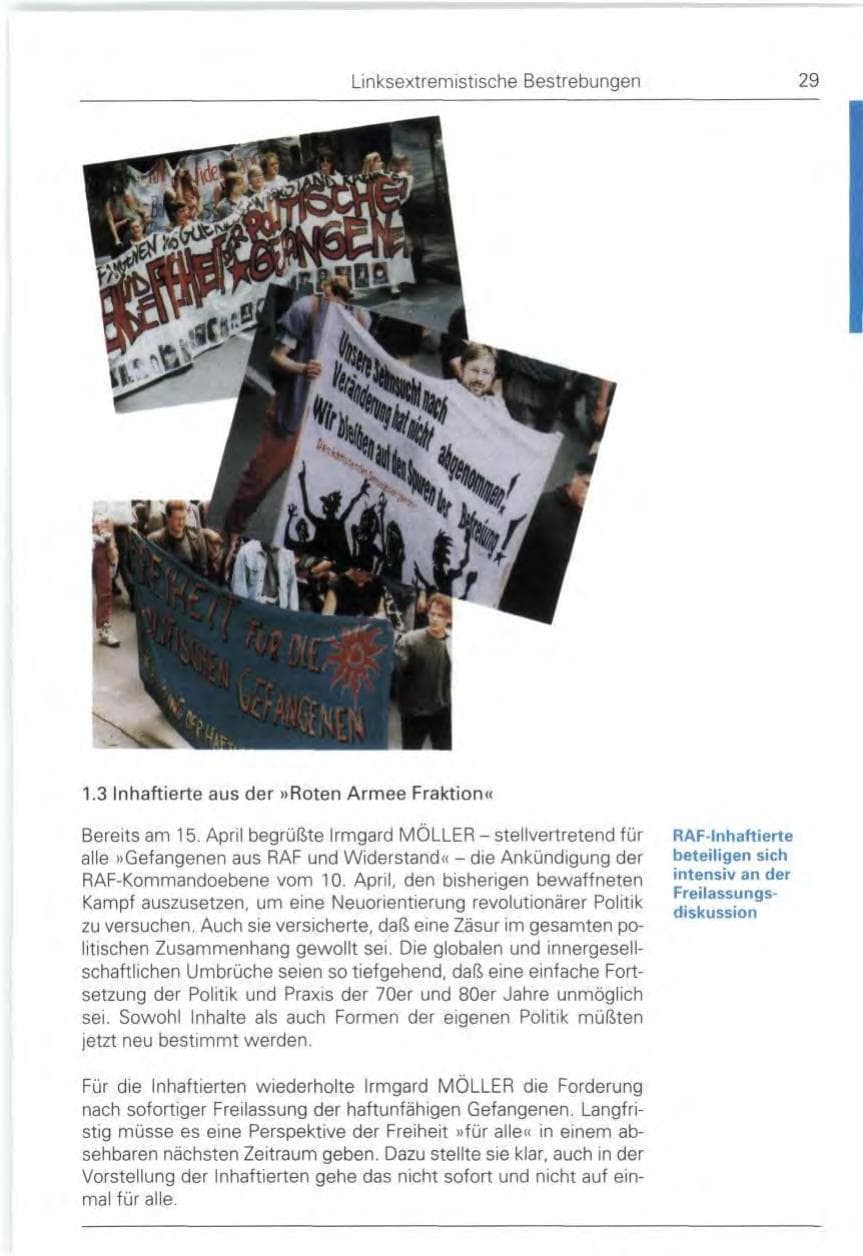 Seite 29 des Verfassungsschutzbericht 1992 Bund