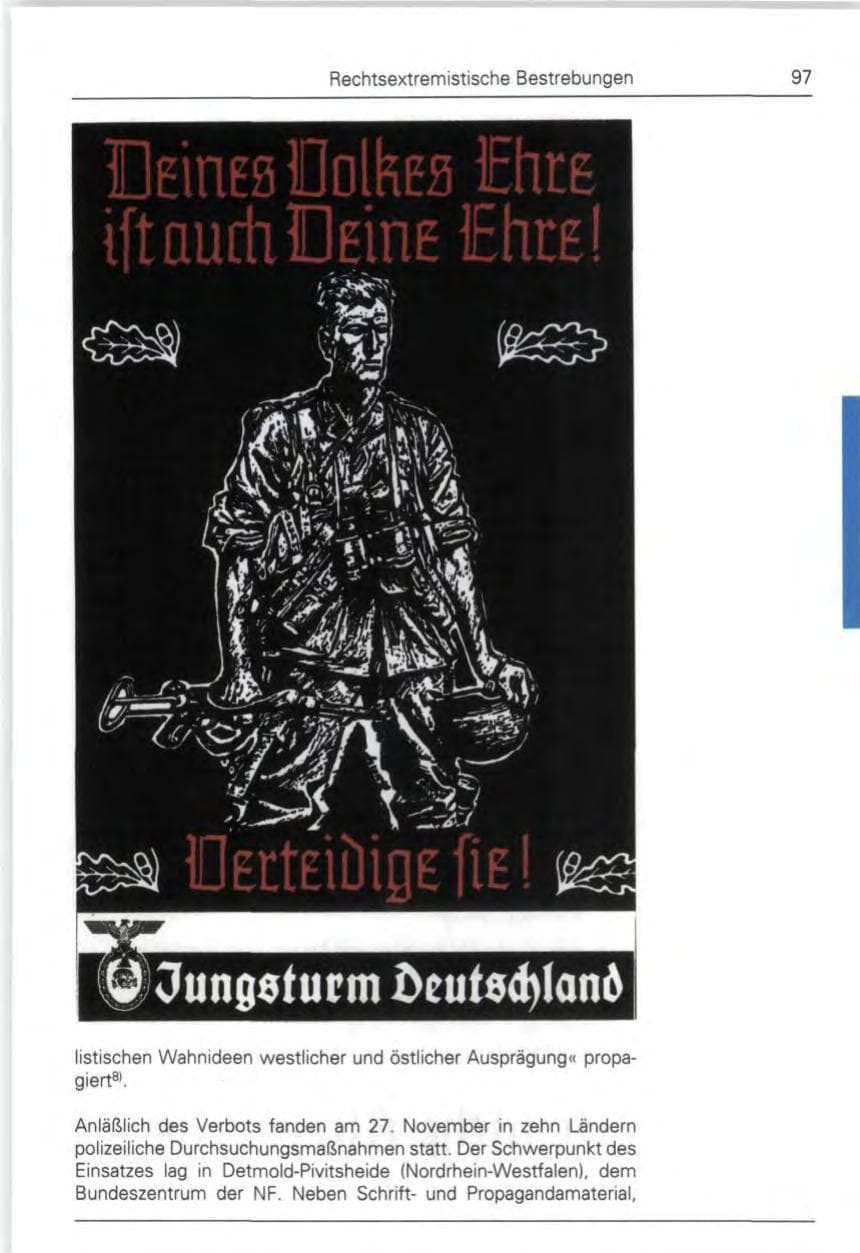 Seite 97 des Verfassungsschutzbericht 1992 Bund