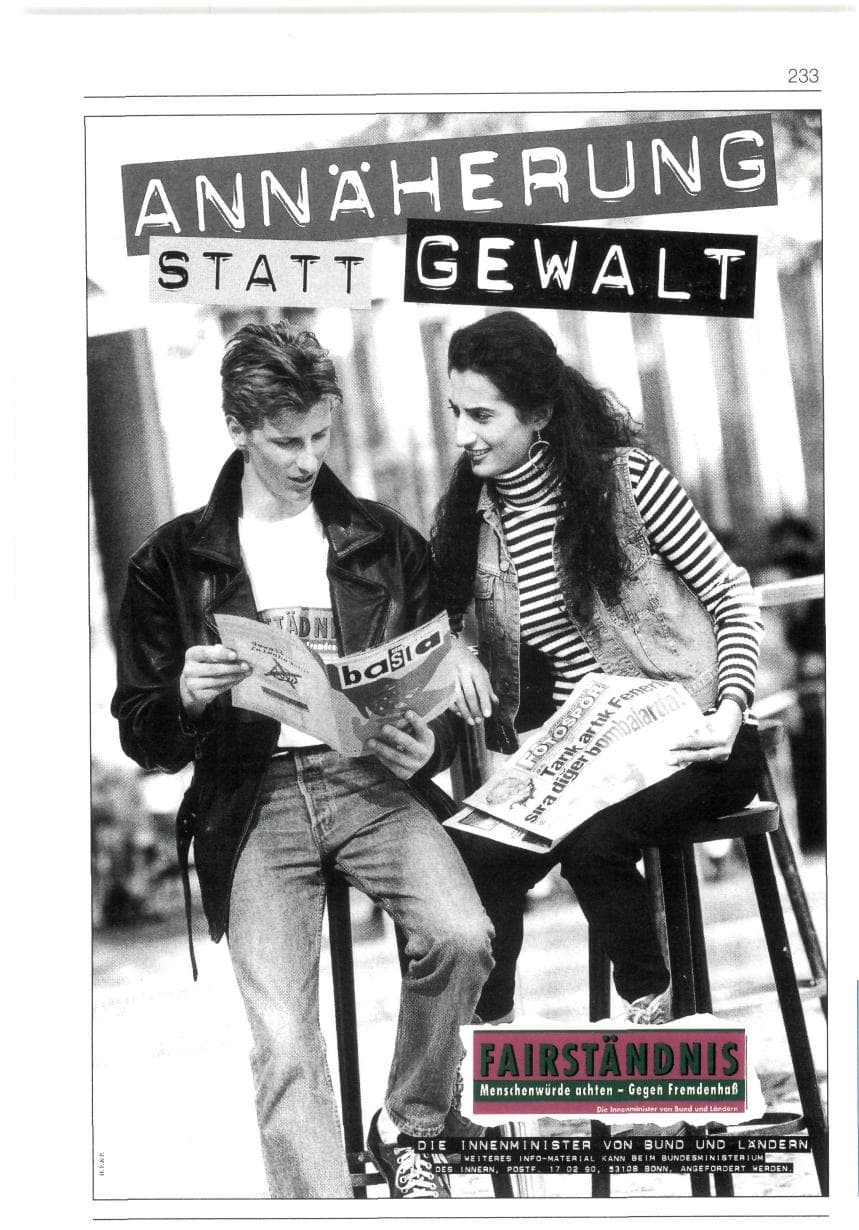 Seite 233 des Verfassungsschutzbericht 1994 Bund