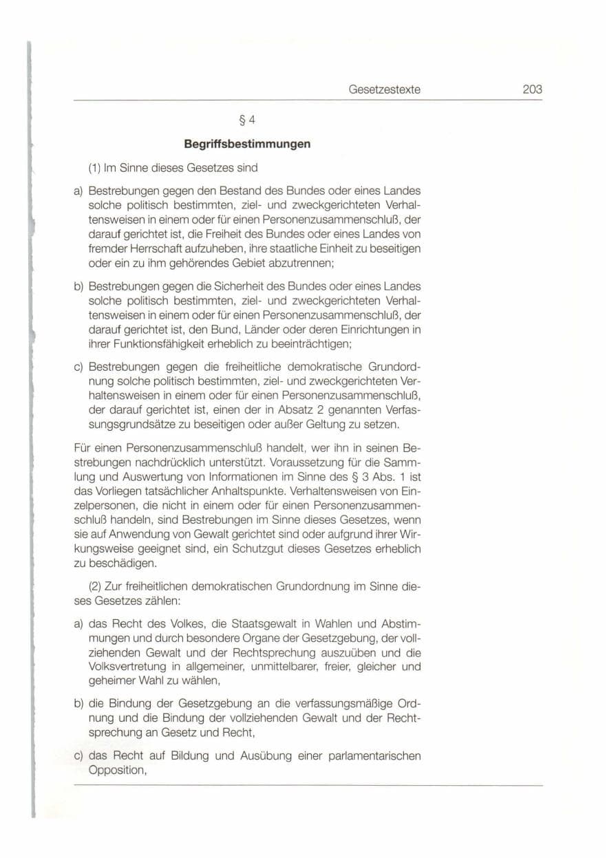 Seite 204 des Verfassungsschutzbericht 1997 Bund