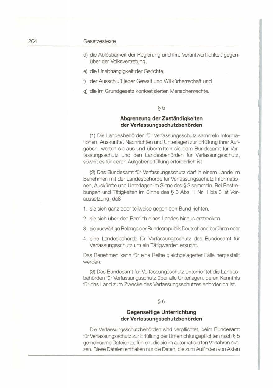 Seite 205 des Verfassungsschutzbericht 1997 Bund