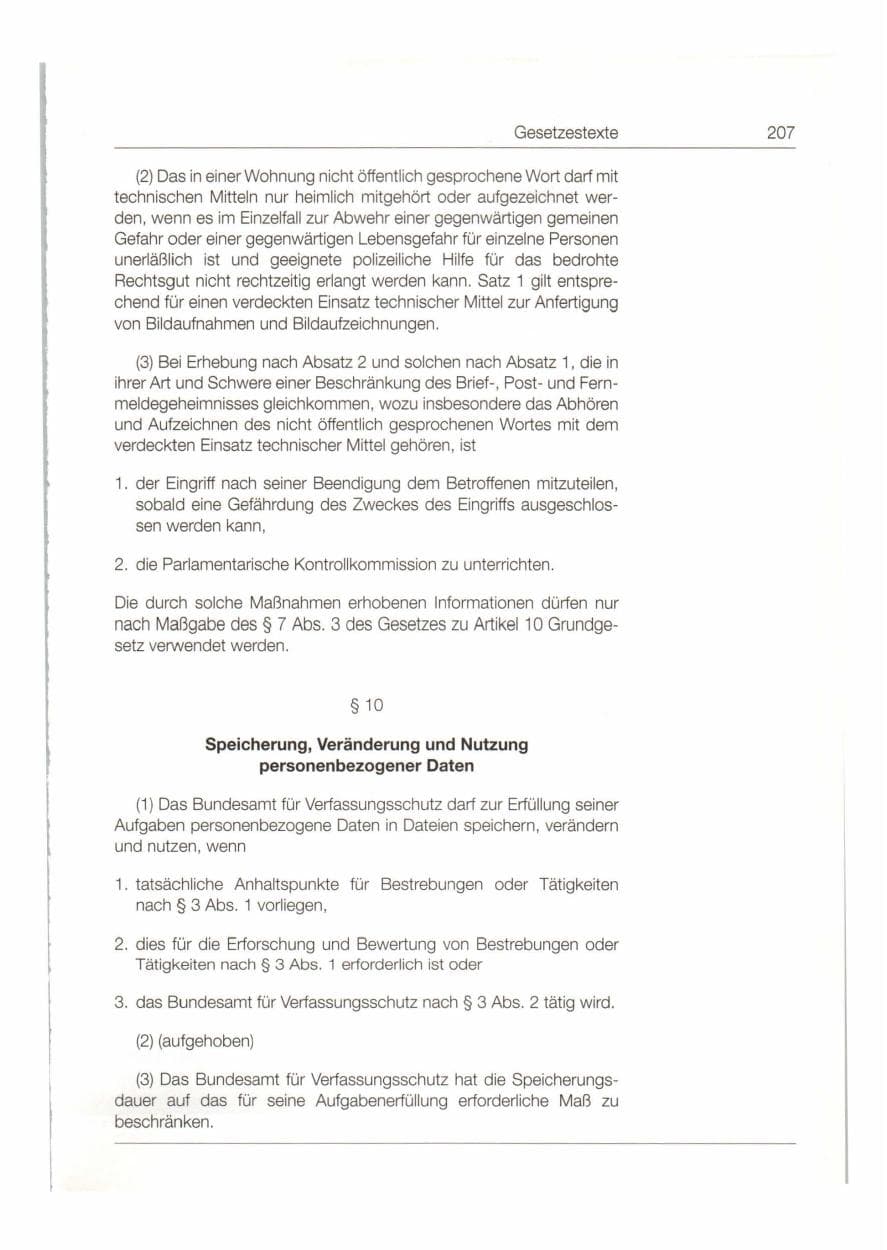 Seite 208 des Verfassungsschutzbericht 1997 Bund
