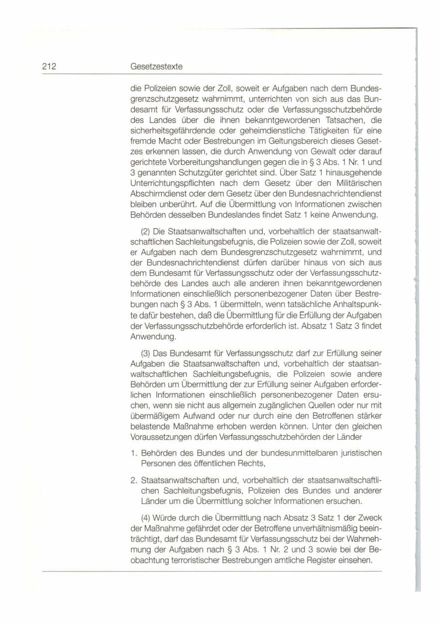 Seite 213 des Verfassungsschutzbericht 1997 Bund